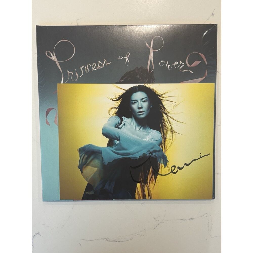 MARINA PRINCESS OF POWER SIGNED PURPLE Vinyl SIGNED AUTOGRAPHED #3